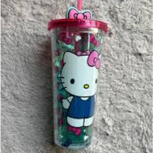 Hello Kitty Blue Outfit tumbler